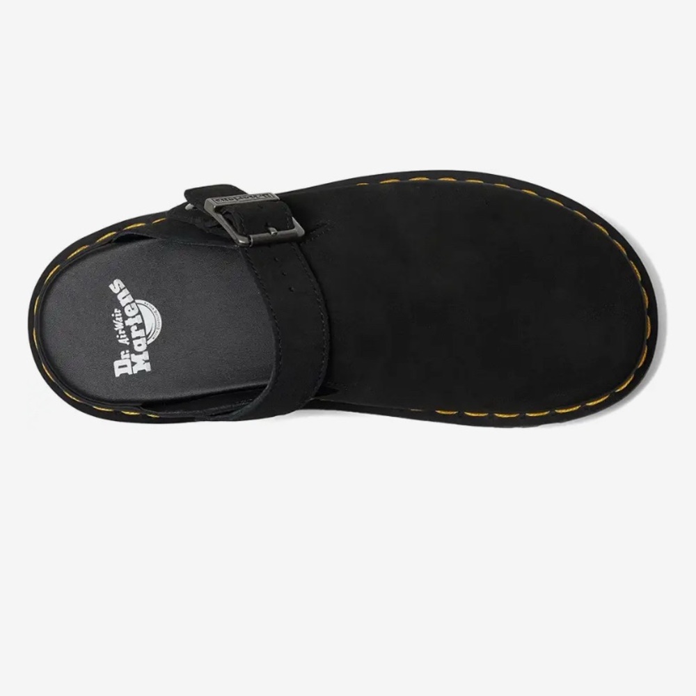 Dr. Martens Zebzag Slingback Platform Mule - Black - Picture 2 of 6